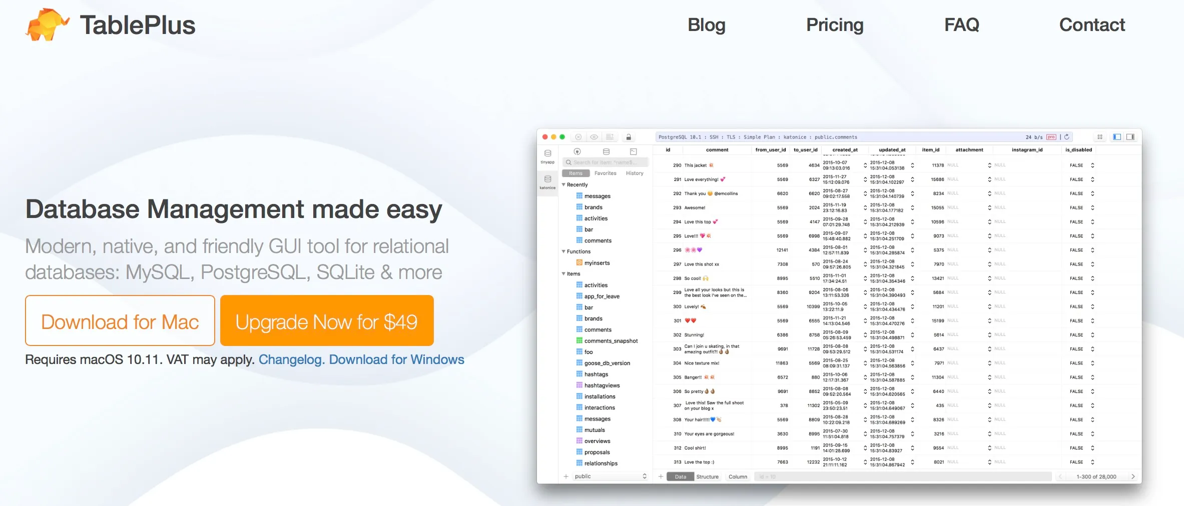 TablePlus