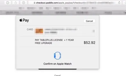 ApplePay on Mac