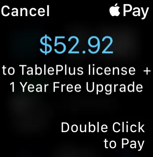 ApplePay on AppleWatch